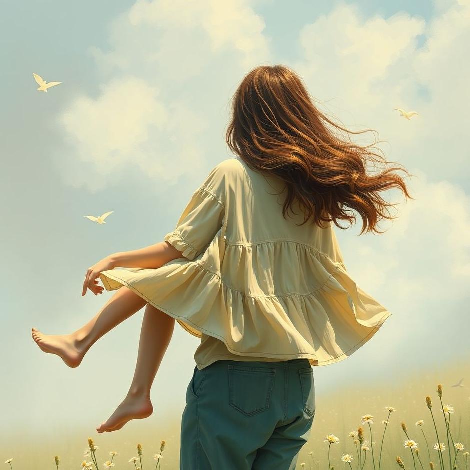 Dream : Carrying the girl you love on your back in a dream