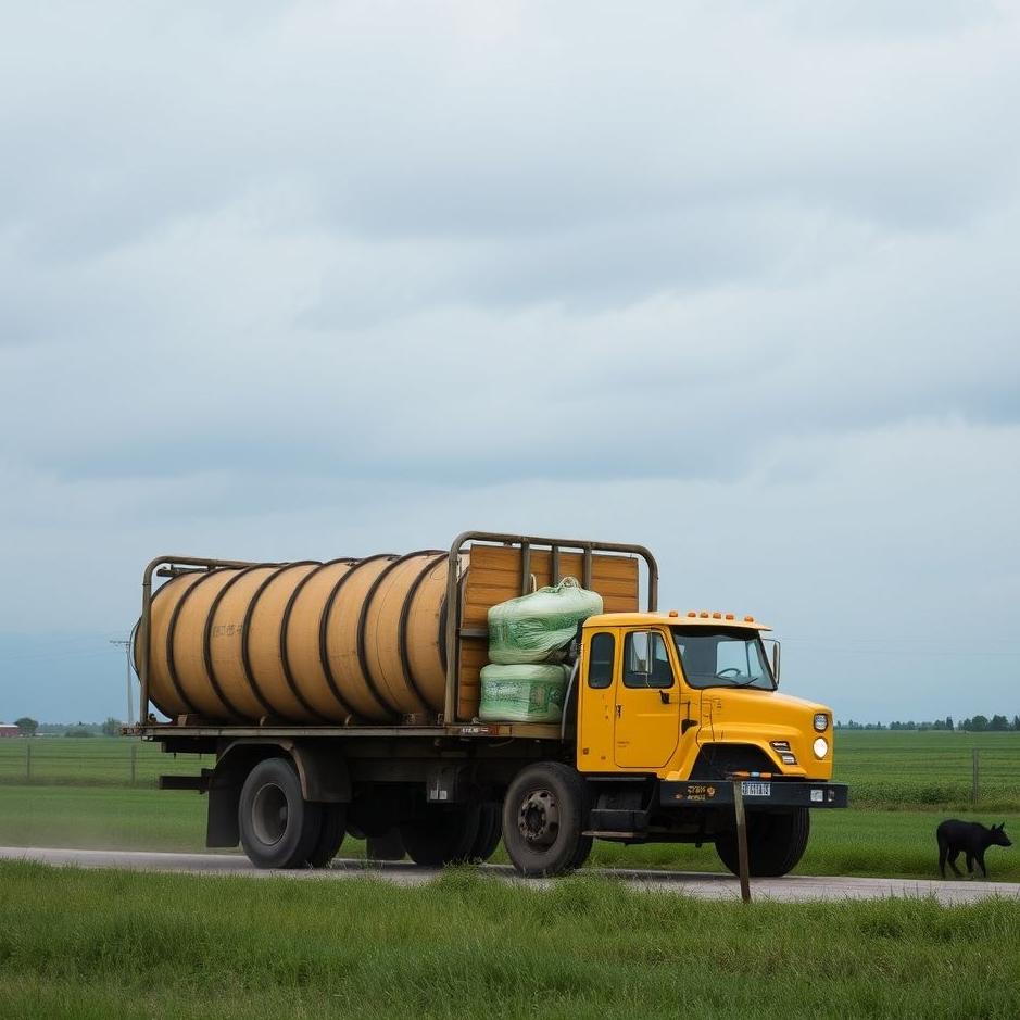 Dream : Carrying water by truck in your dream