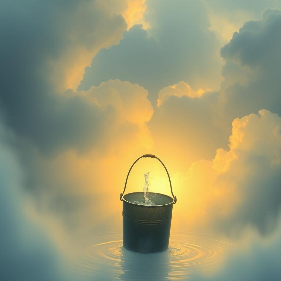 Dream : Carrying water in a bucket in your dream