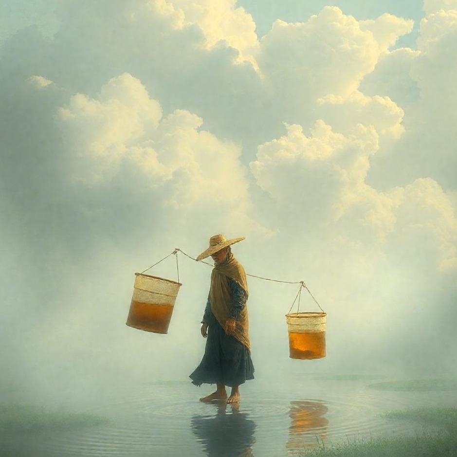 Dream : Carrying water in buckets in a dream