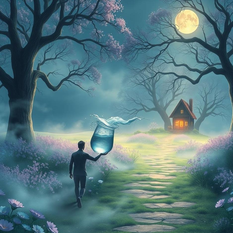 Dream : Carrying water to the house in a dream