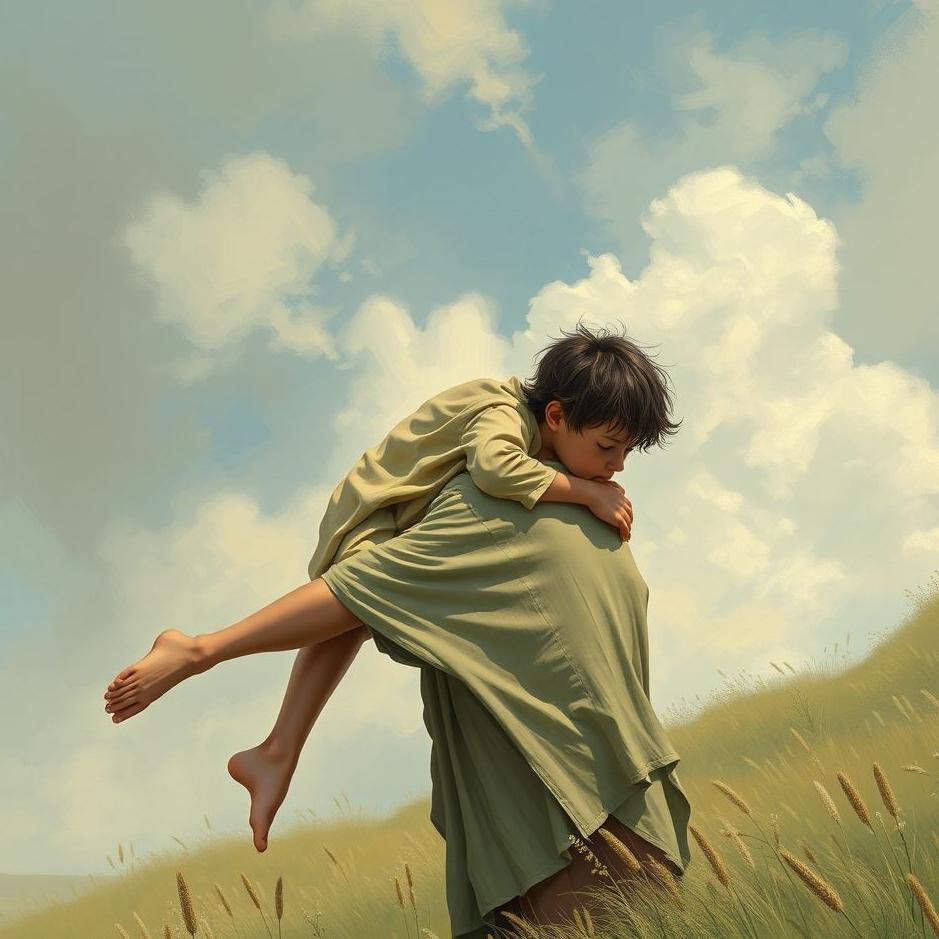 Dream : Carrying your brother on your back in a dream