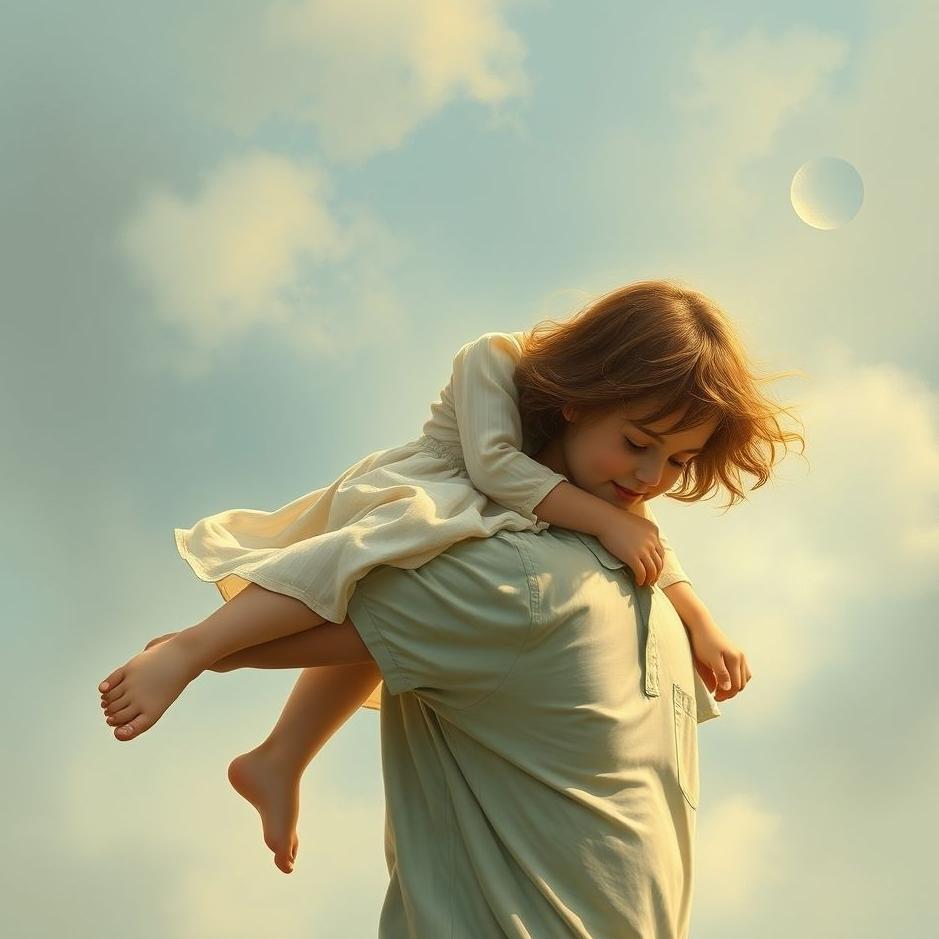 Dream : Carrying your daughter on your shoulders in a dream