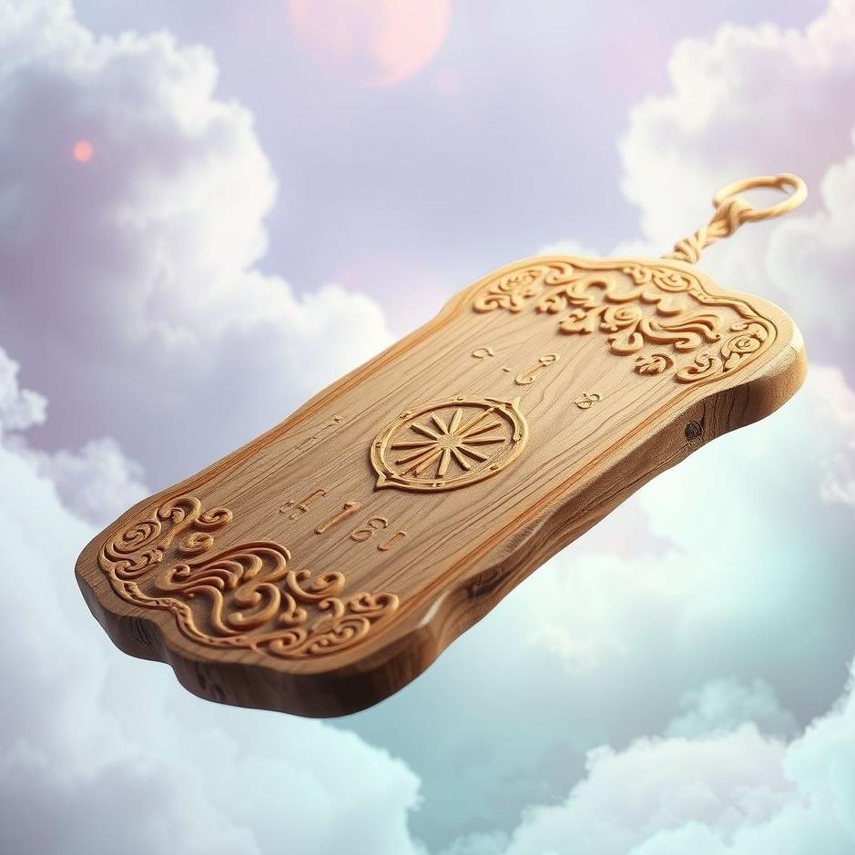 Dream : Carved board in a dream