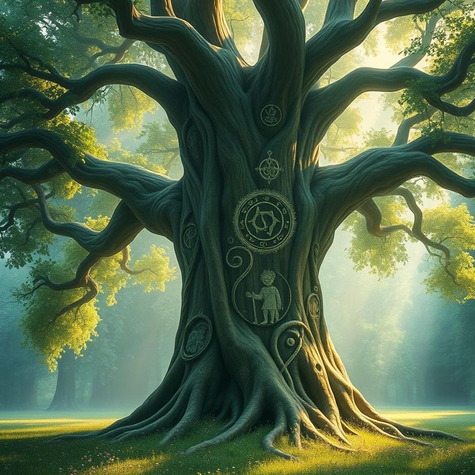 Dream : Carving tree in the dream