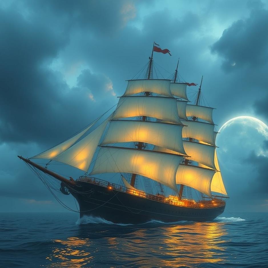 Dream : Cascaping on a ship in a dream