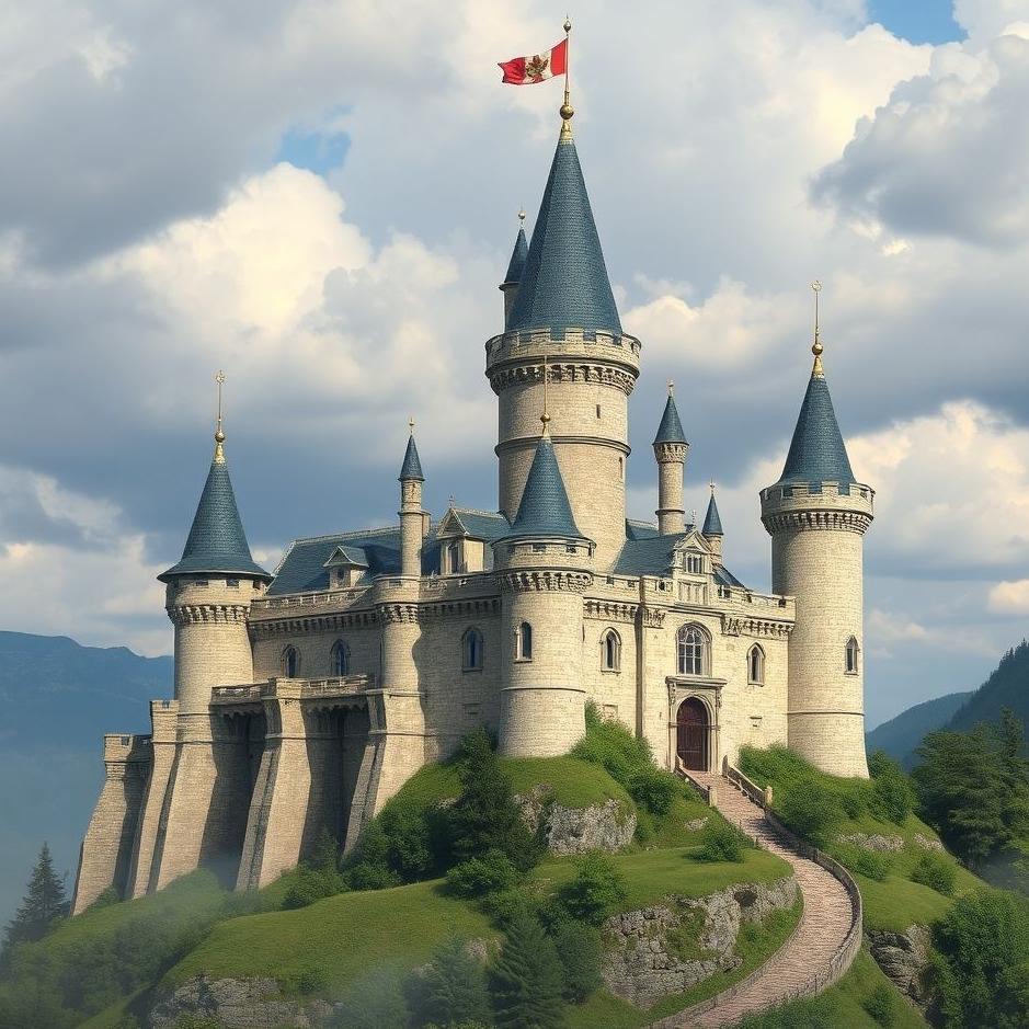 Dream : Castle construction in a dream