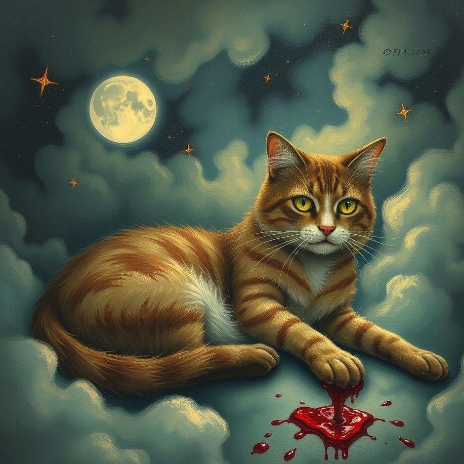 Dream : Cat's blood in a dream