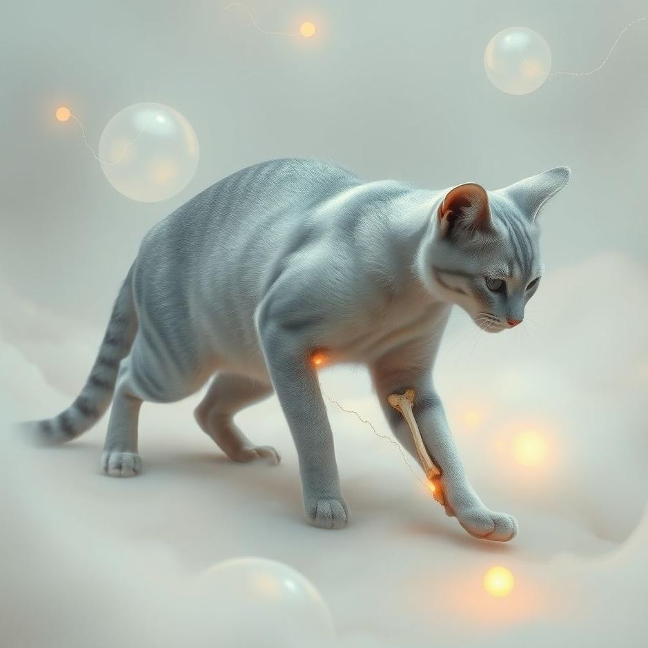 Dream : Cat's leg break in a dream