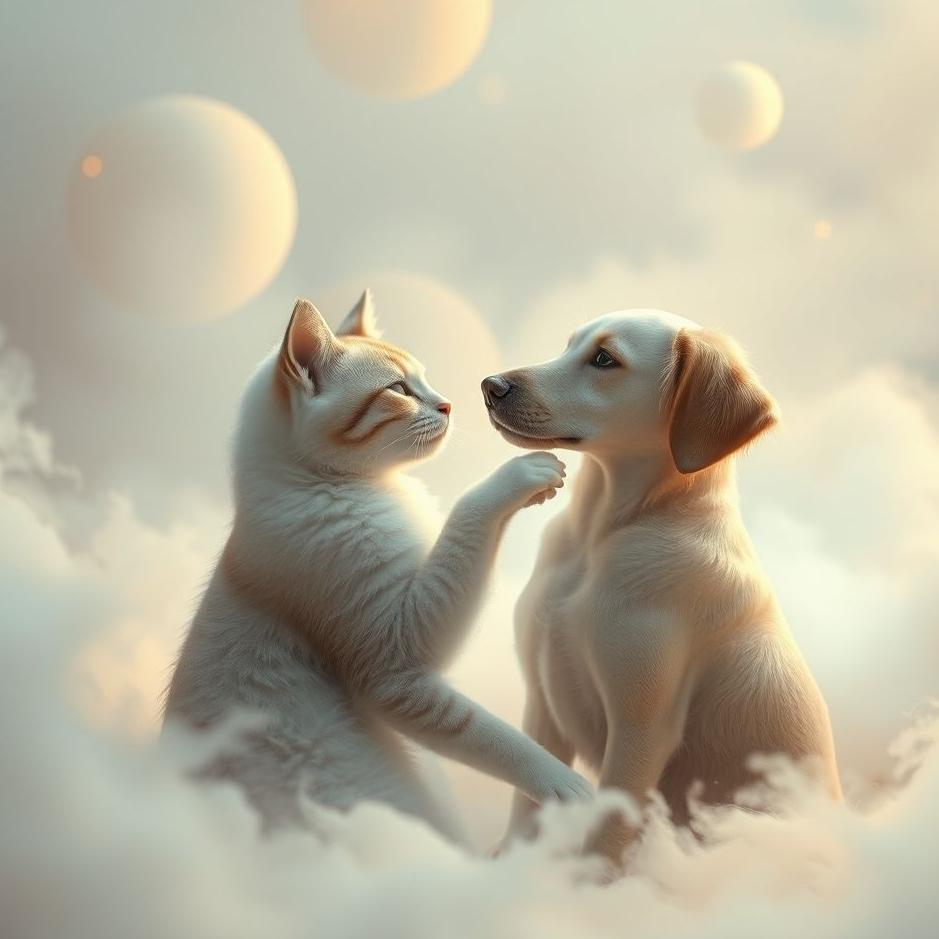 Dream : Cat and a dog mating in a dream