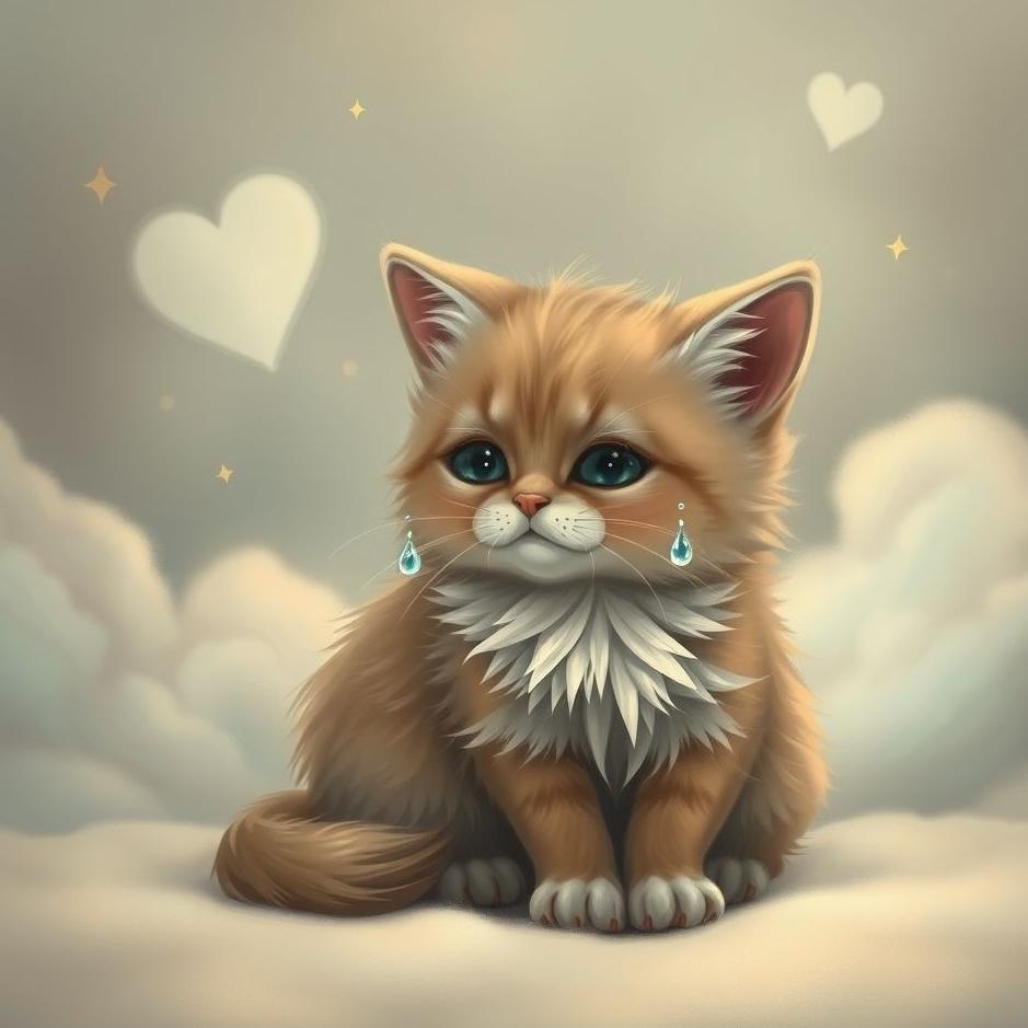 Dream : Cat and crying in a dream