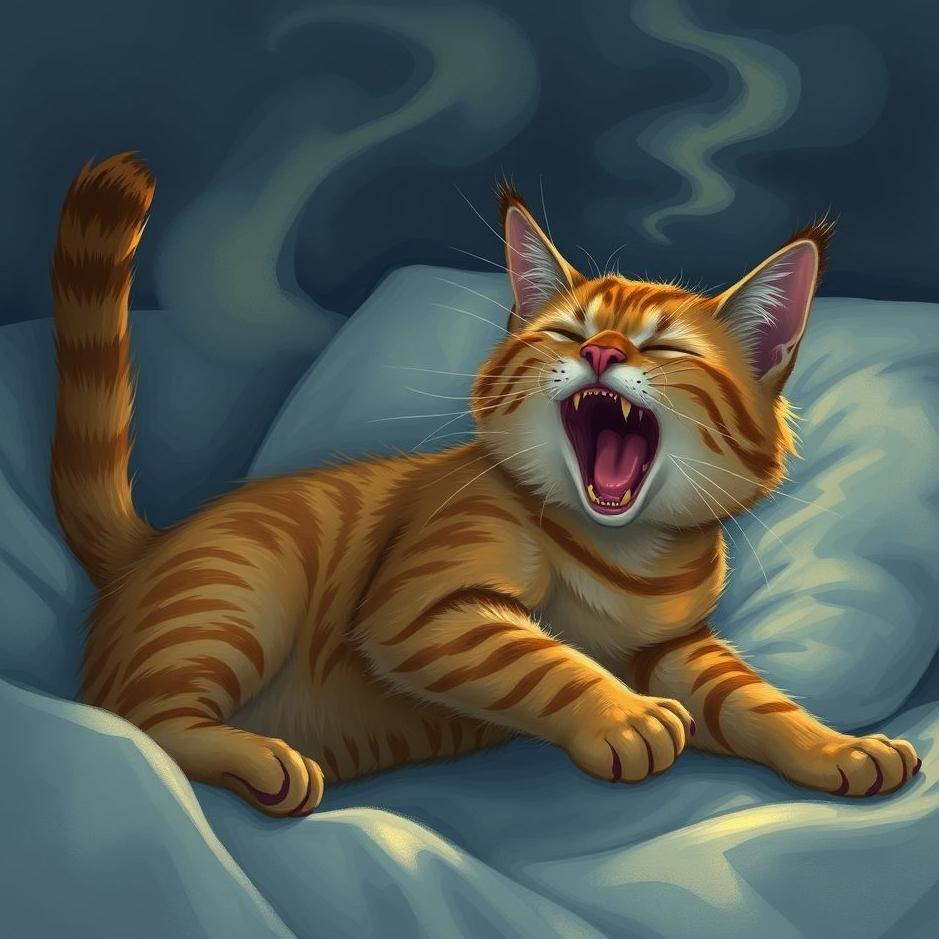 Dream : Cat attacking me in a dream