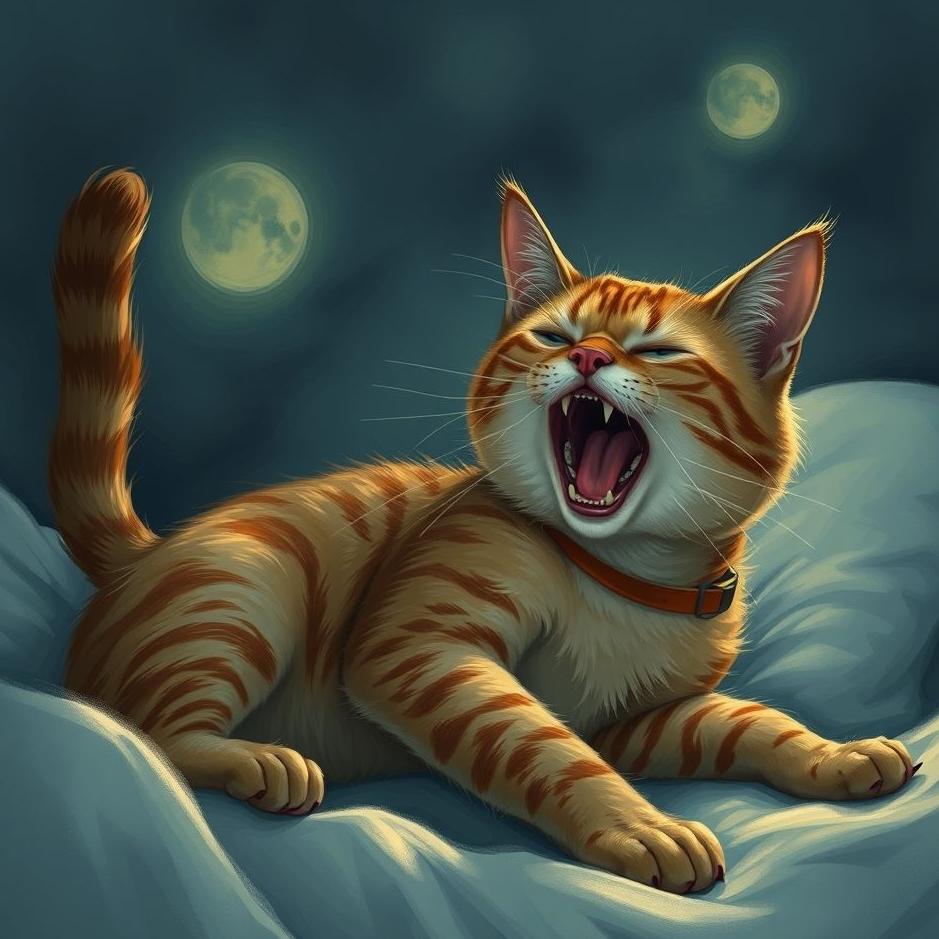 Dream : Cat attacking you in a dream
