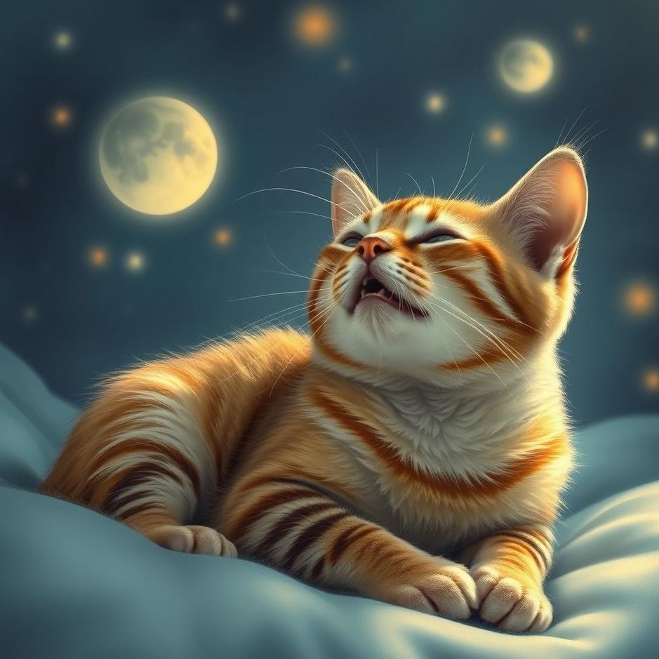 Dream : Cat begging in a dream