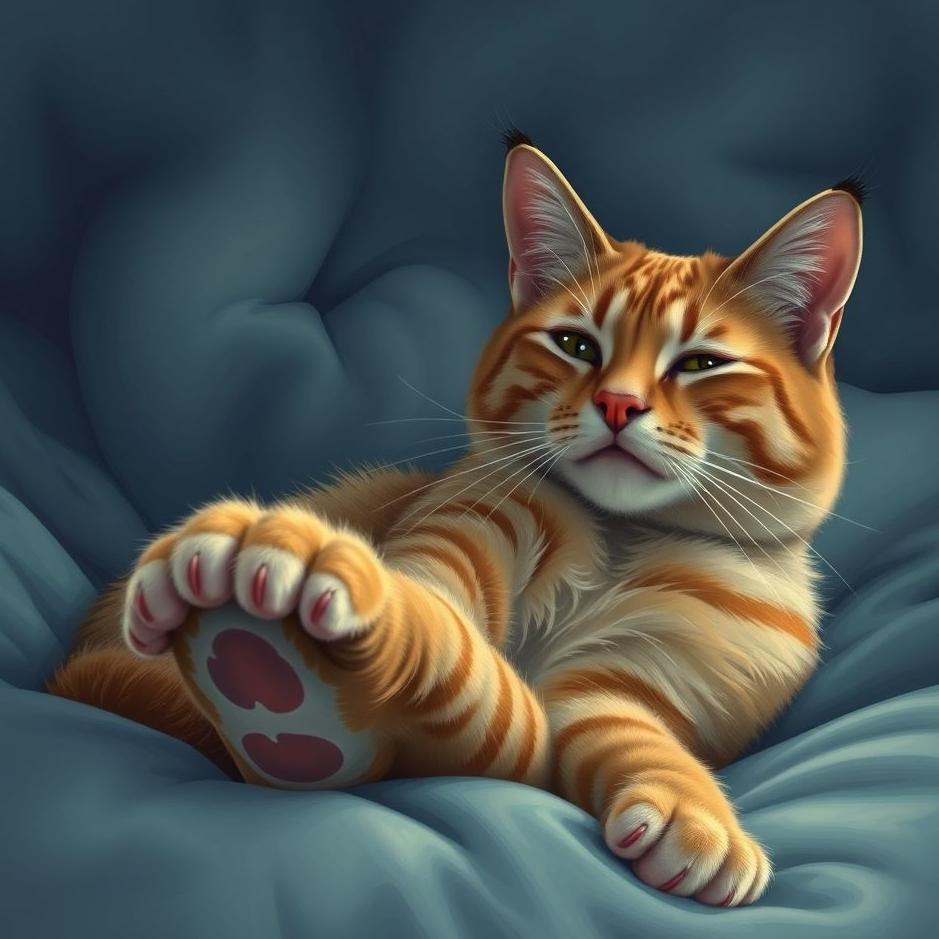 Dream : Cat bite my foot in a dream