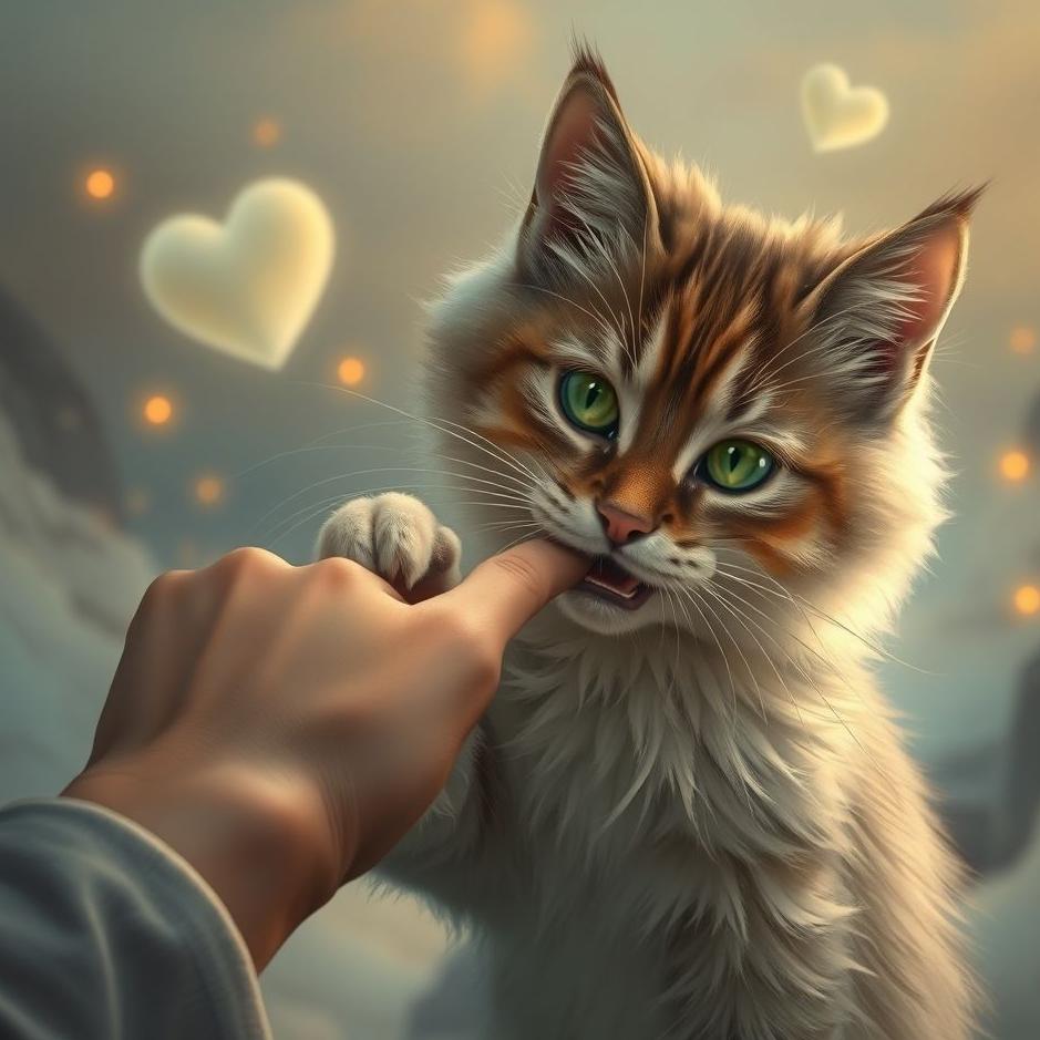 Dream : Cat bite your hand in a dream