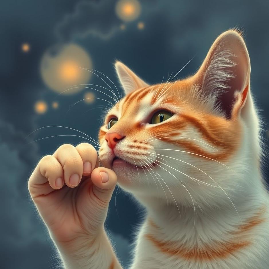 Dream : Cat biting your finger in a dream