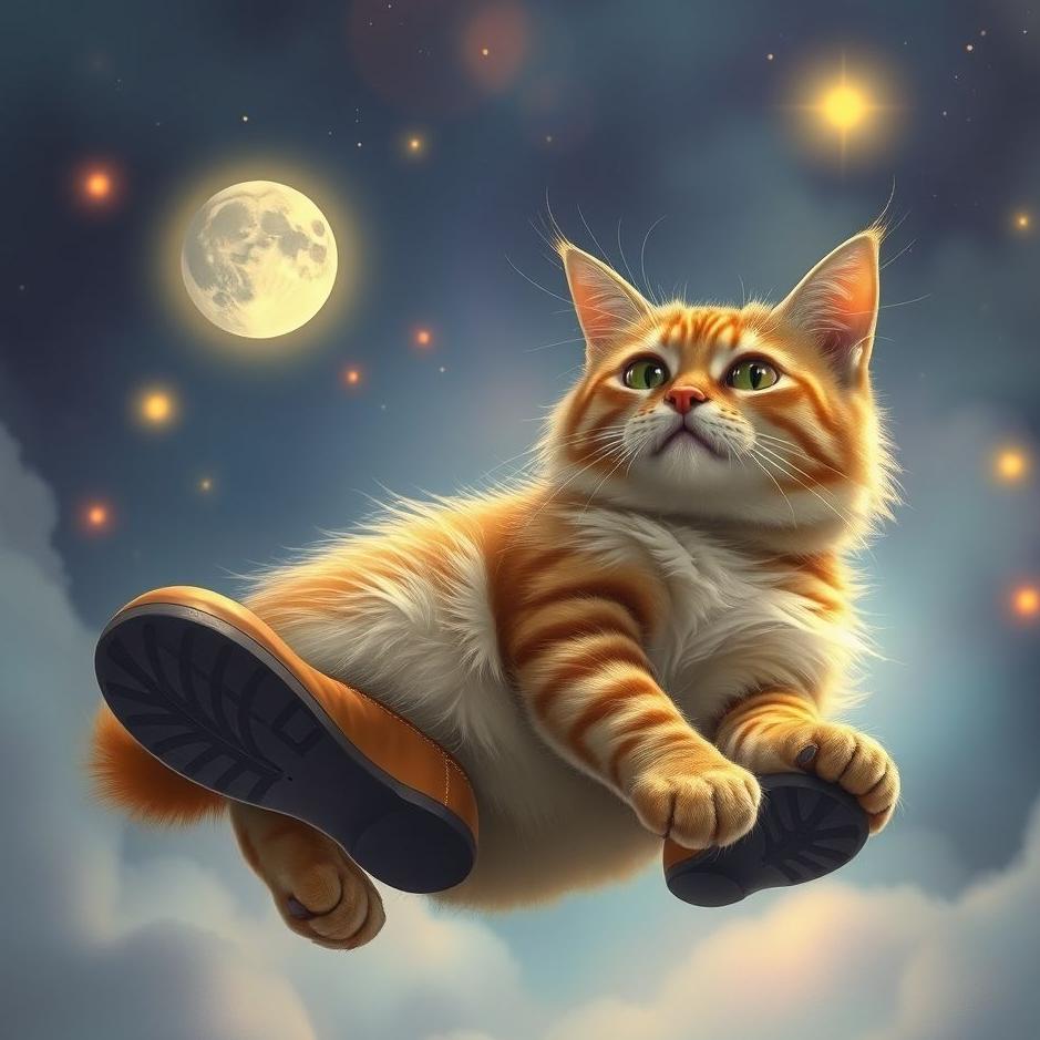 Dream : Cat boots in a dream