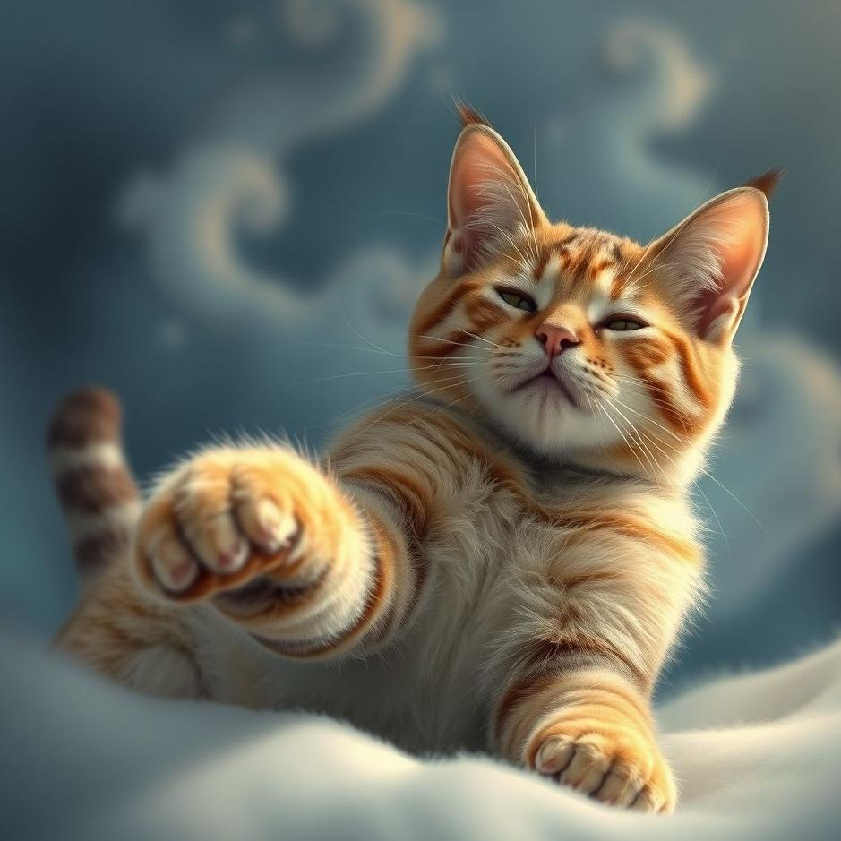 Dream : Cat clawing in a dream