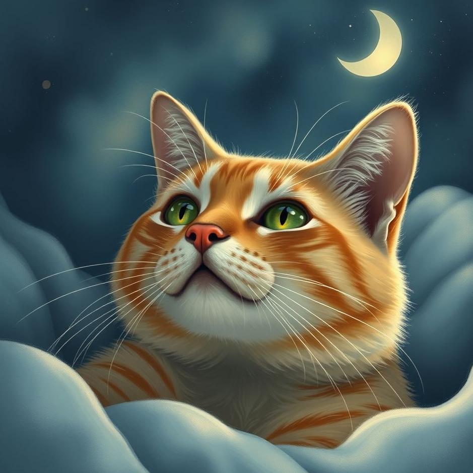 Dream : Cat coming to your head in a dream