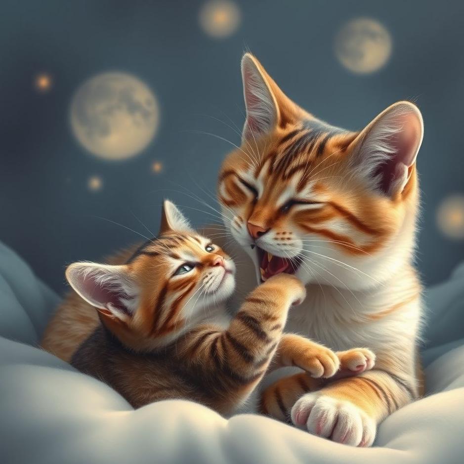 Dream : Cat eating its own kitten in a dream