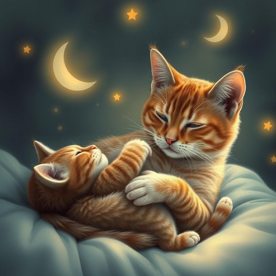 Dream : Cat give birth in a dream