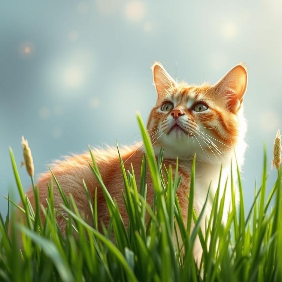 Dream : Cat grass in a dream