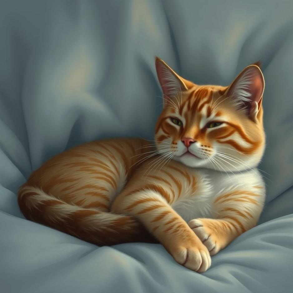 Dream : Cat lying next to you in a dream