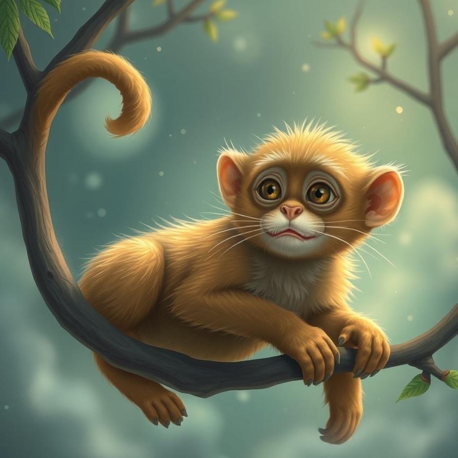 Dream : Cat monkey in a dream