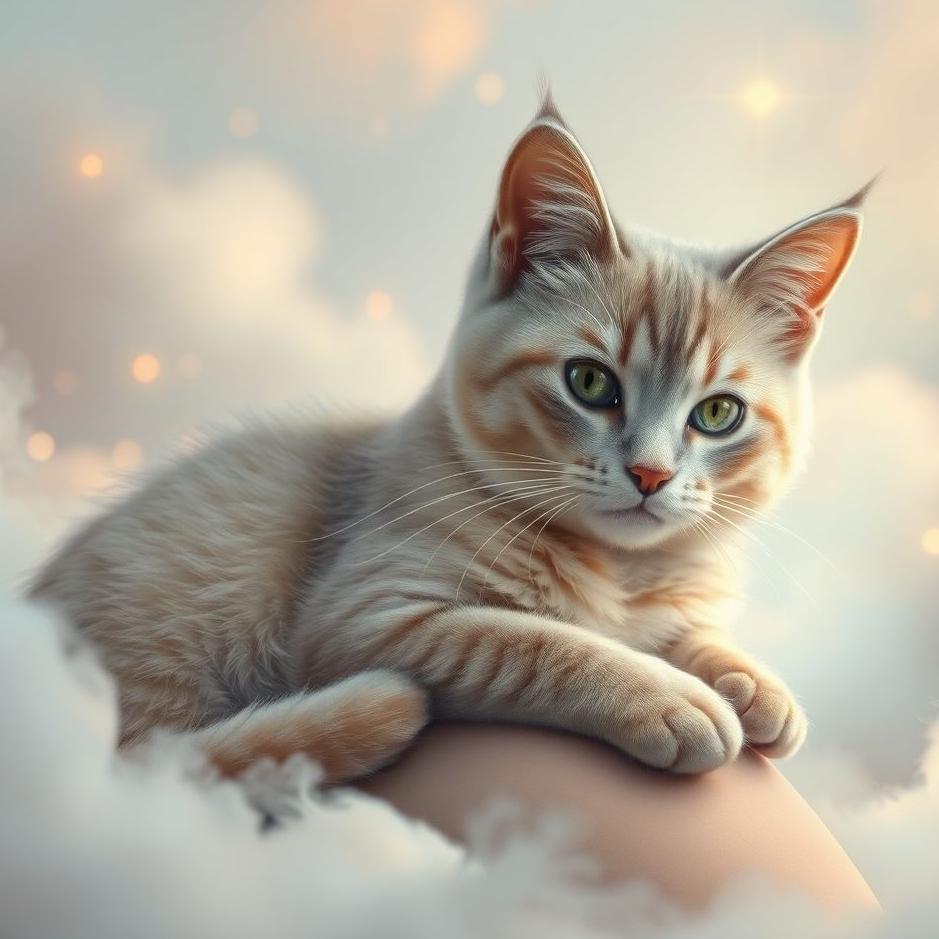 Dream : Cat on your shoulder in a dream