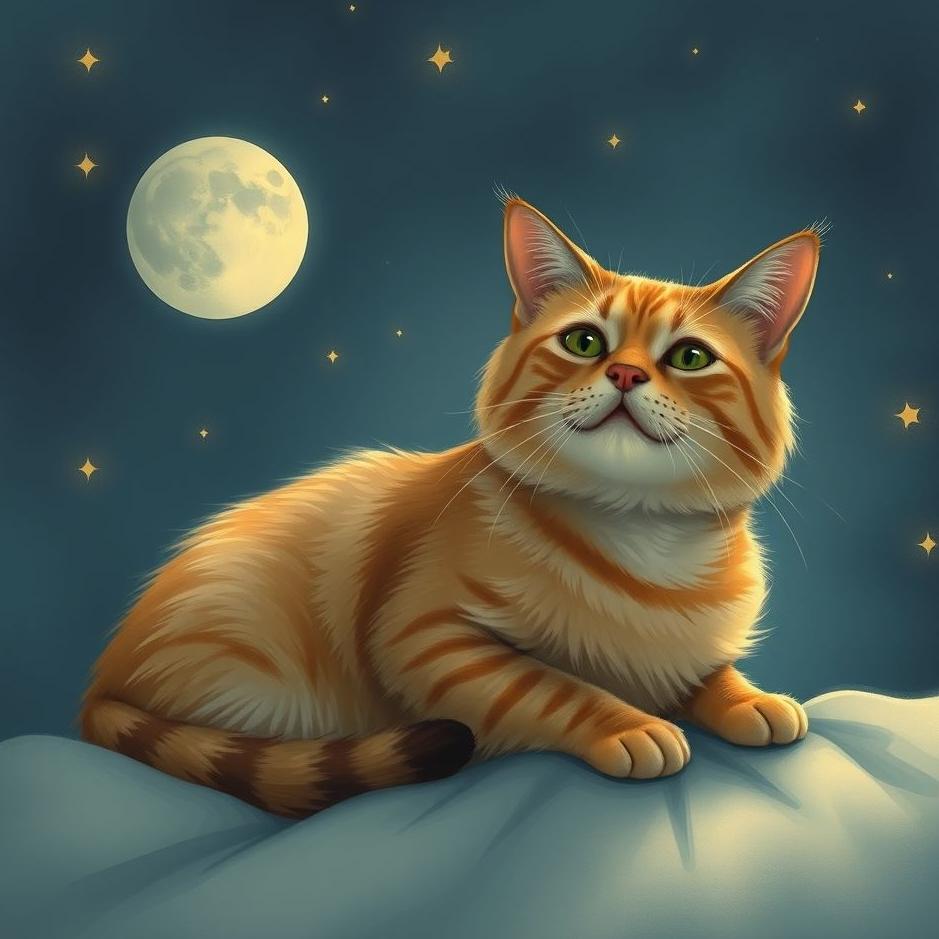 Dream : Cat sitting on your head in a dream