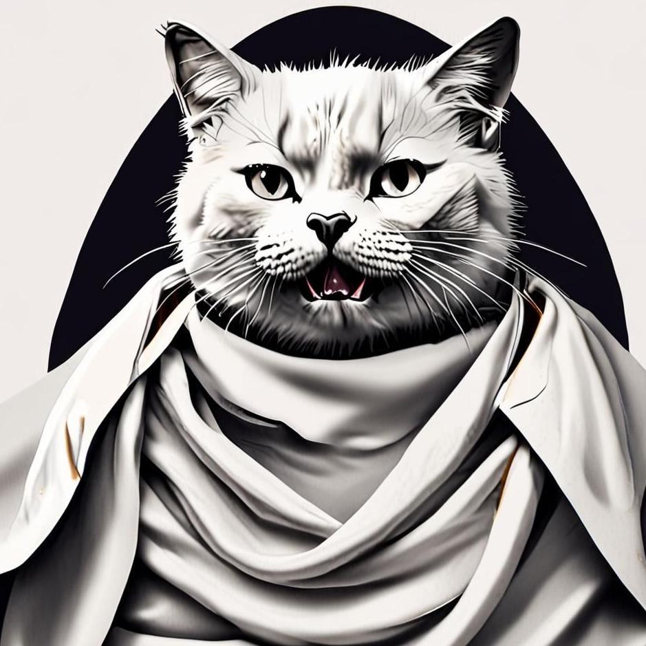 Dream : Cat tearing its clothes in a dream