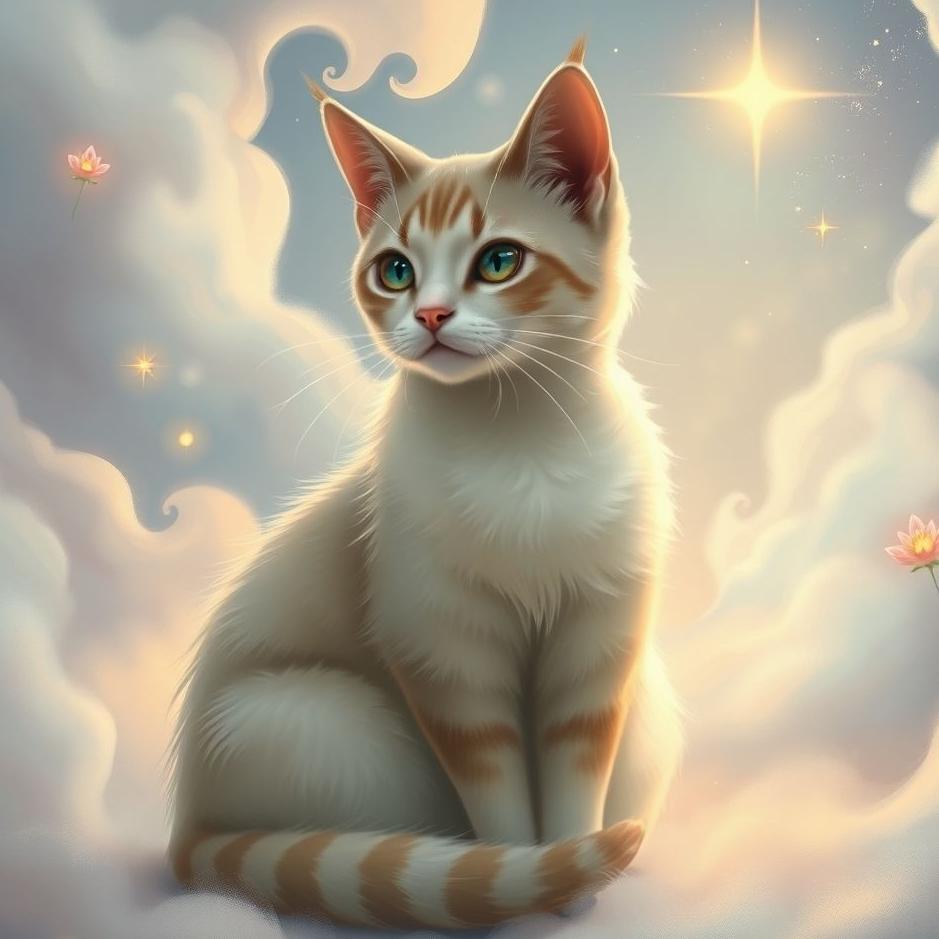 Dream : Cat that looks like a human in a dream