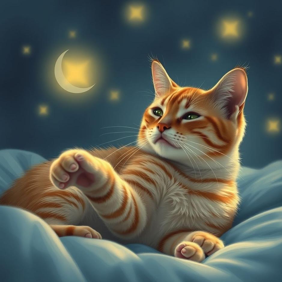 Dream : Cat touching you in a dream