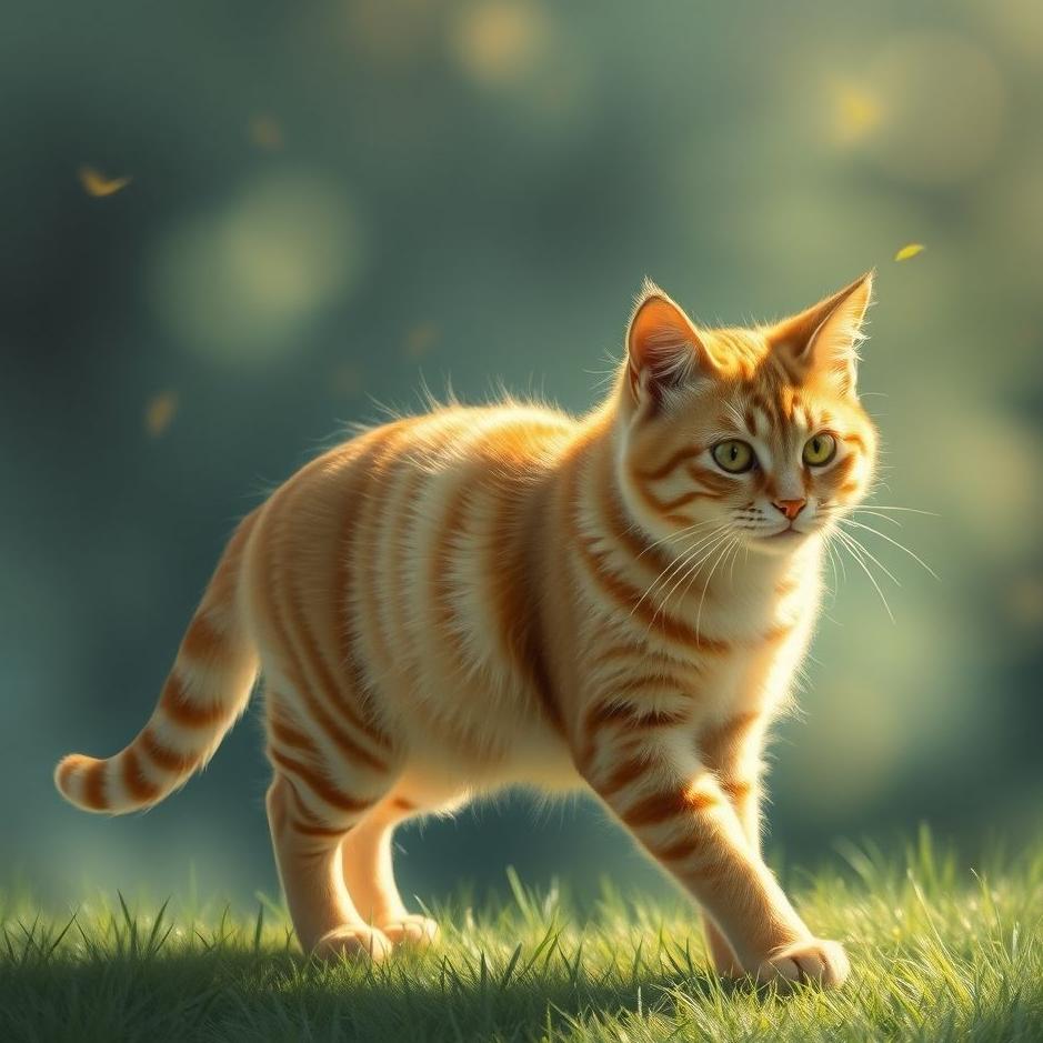 Dream : Cat walking around you in a dream