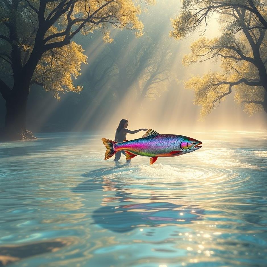 Dream : Catch the trout in the dream
