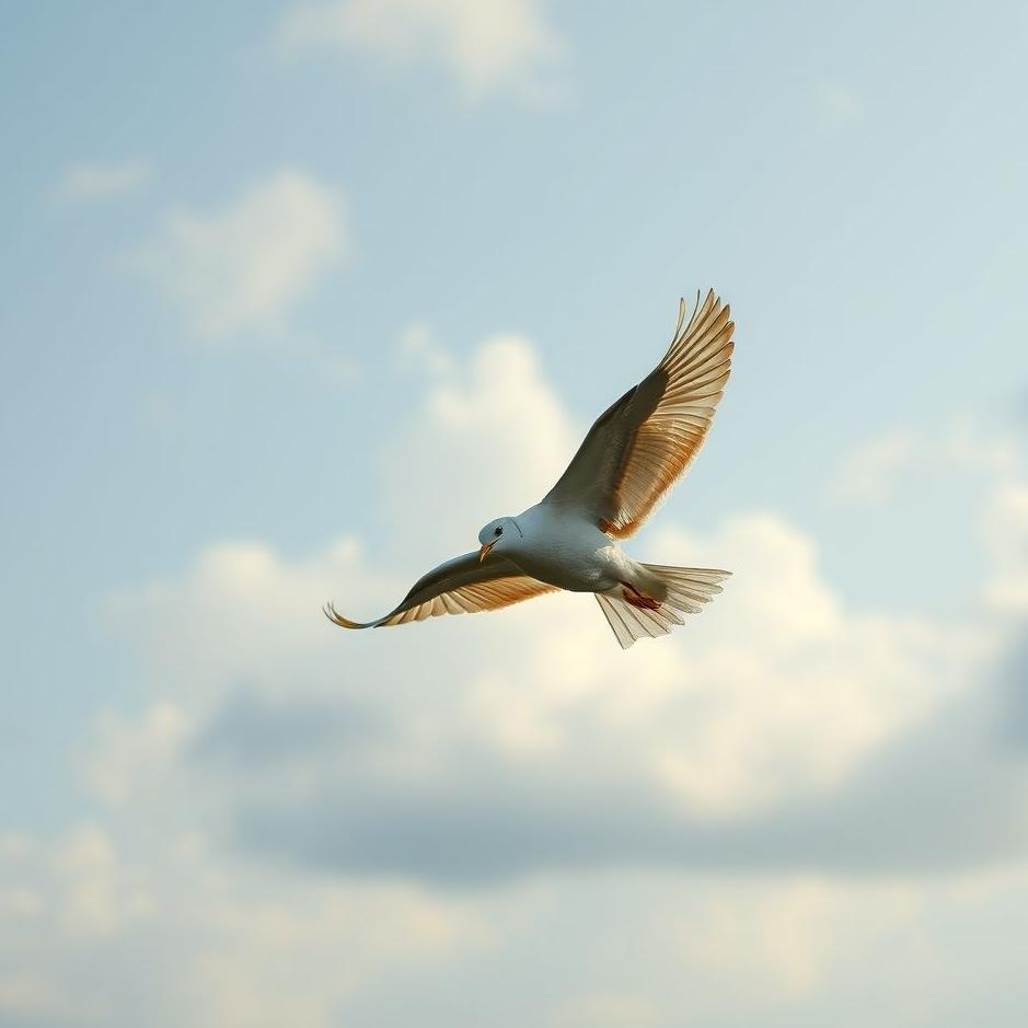 Dream : Catching a bird flying in the air in a dream