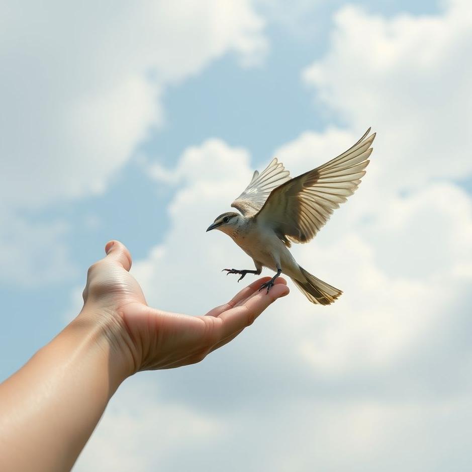Dream : Catching a bird with your hand in a dream