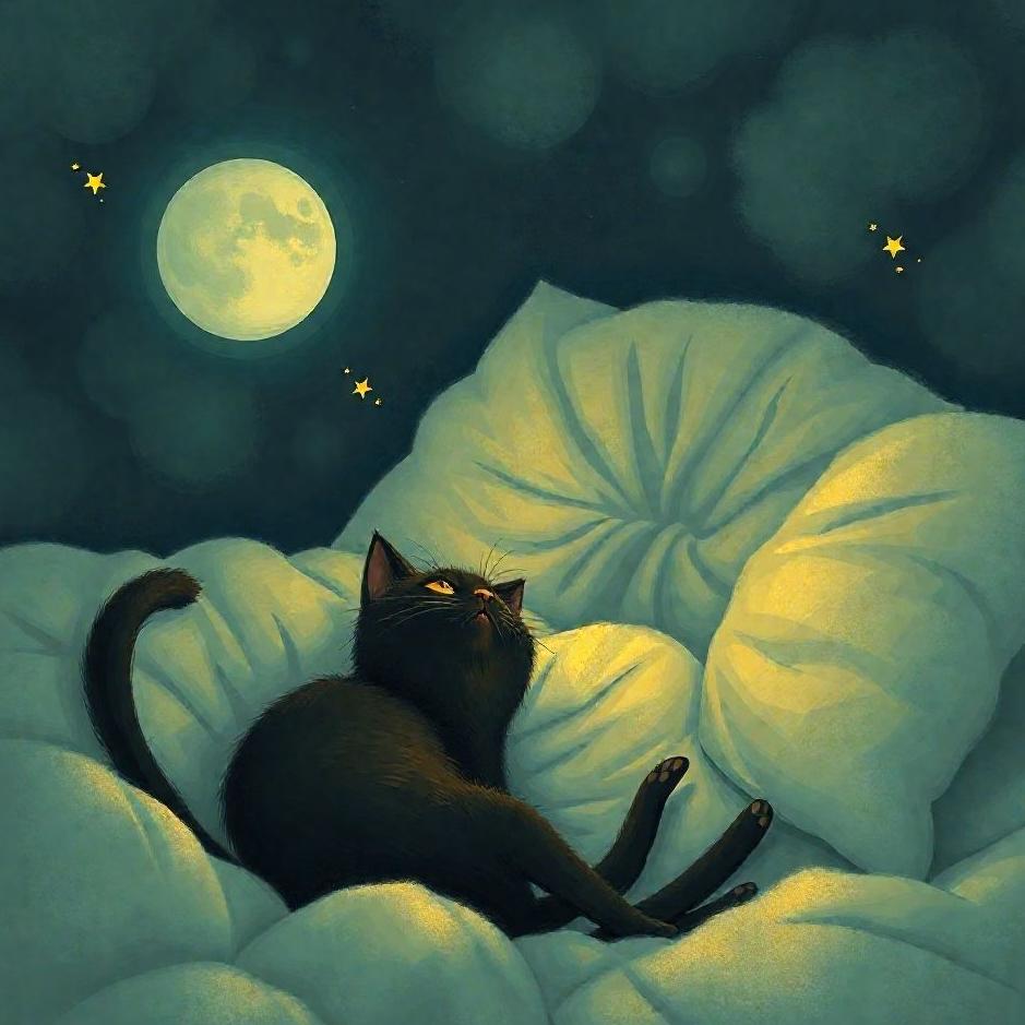 Dream : Catching a black cat in a dream