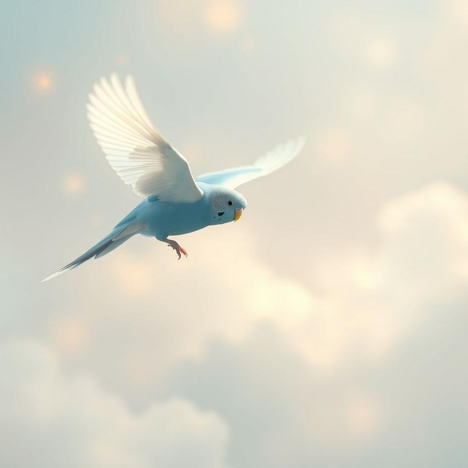 Dream : Catching a blue budgie in a dream