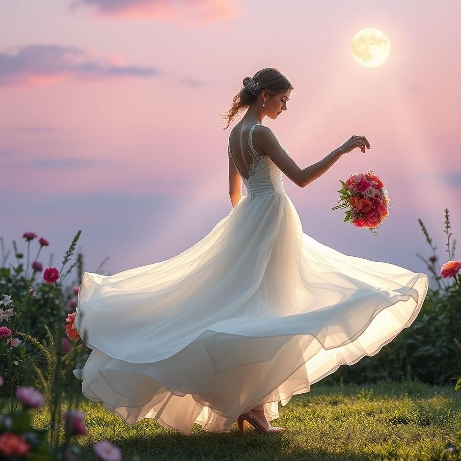 Dream : Catching a bridal flower in a dream
