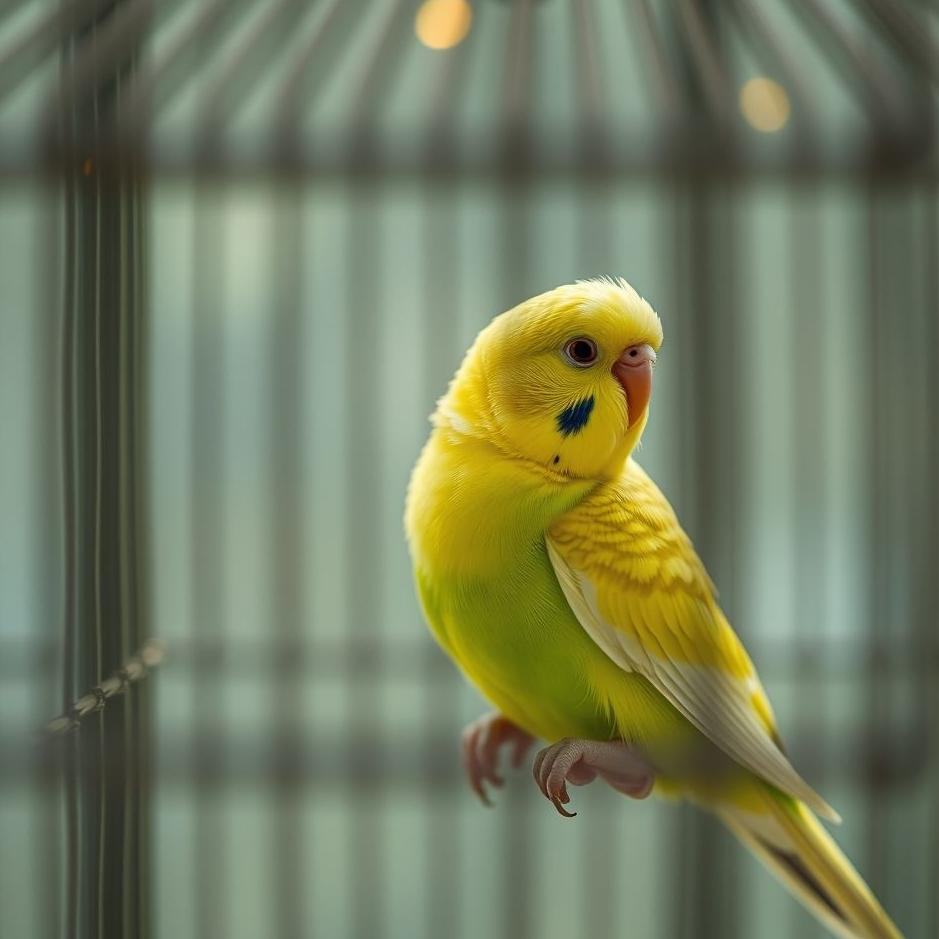 Dream : Catching a budgie and put it in a cage in a dream