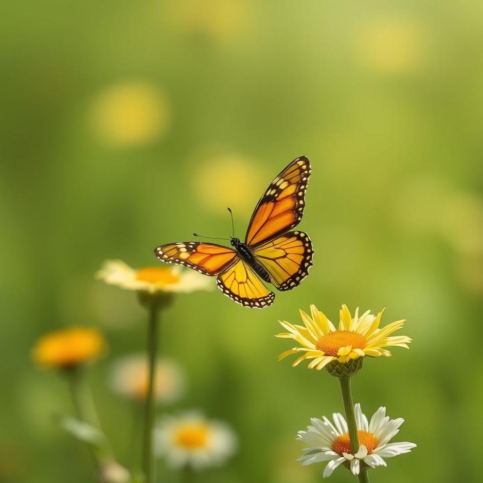 Dream : Catching a butterfly in a dream
