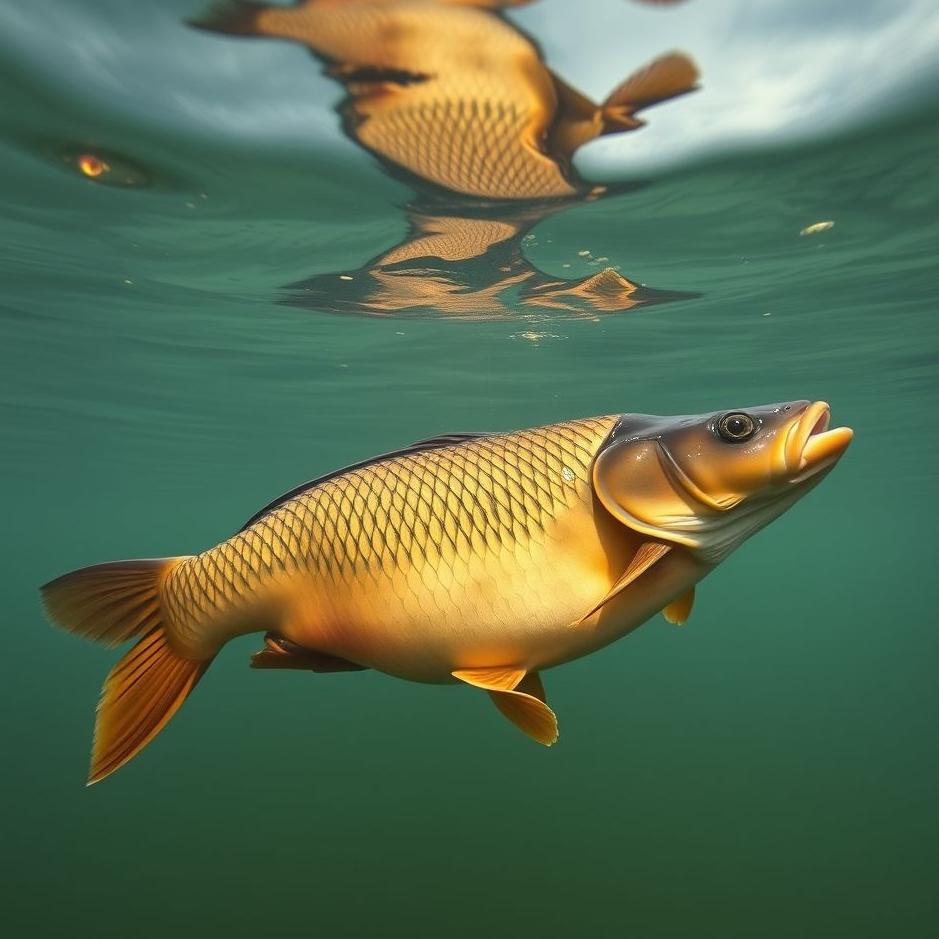 Dream : Catching a carp in a dream