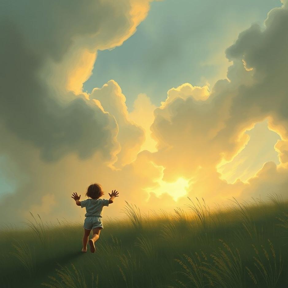 Dream : Catching a child who runs away in a dream