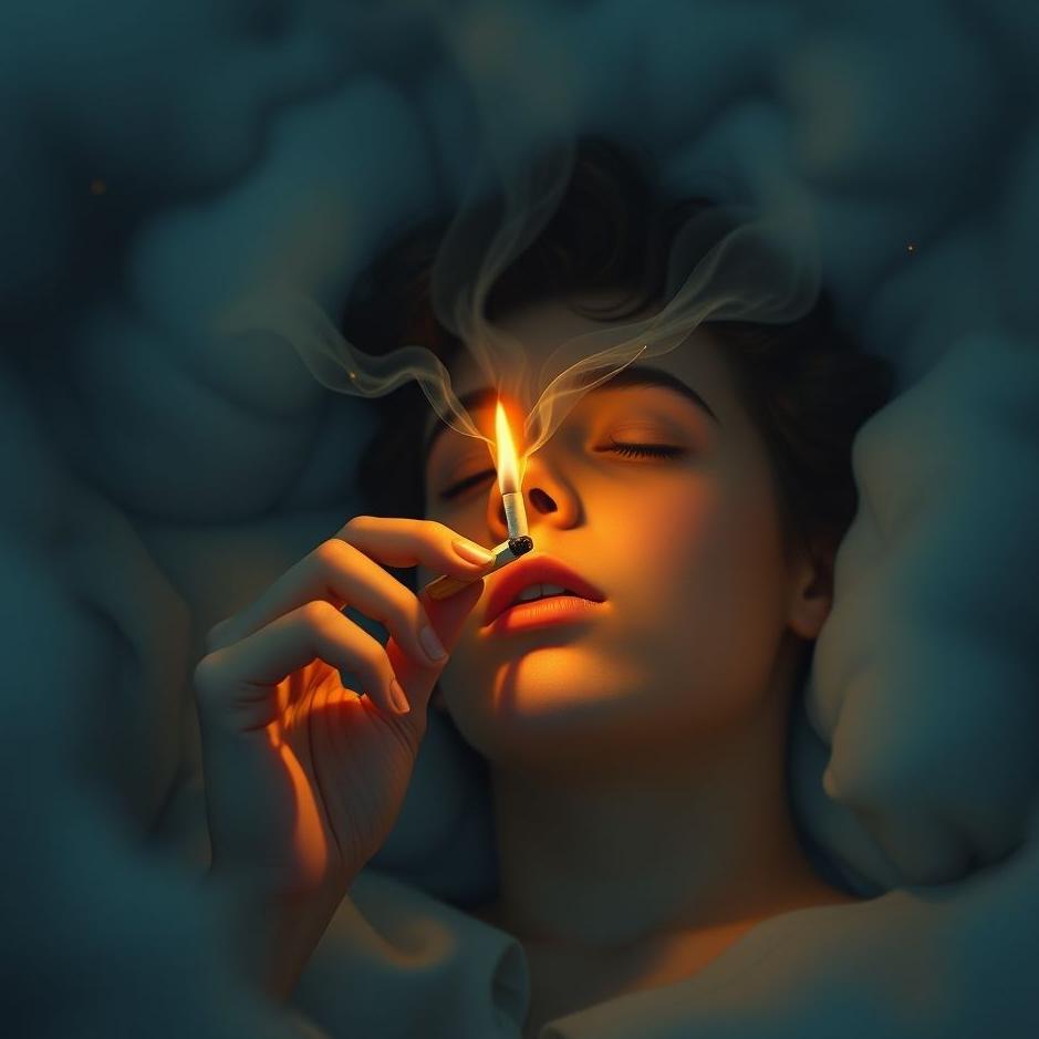Dream : Catching a cigarette in a dream