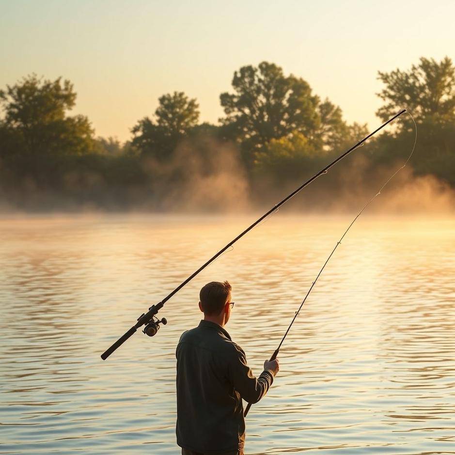 Dream : Catching a fish with a rod in your dream