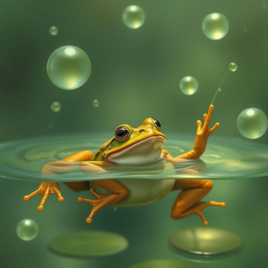 Dream : Catching a frog in a dream