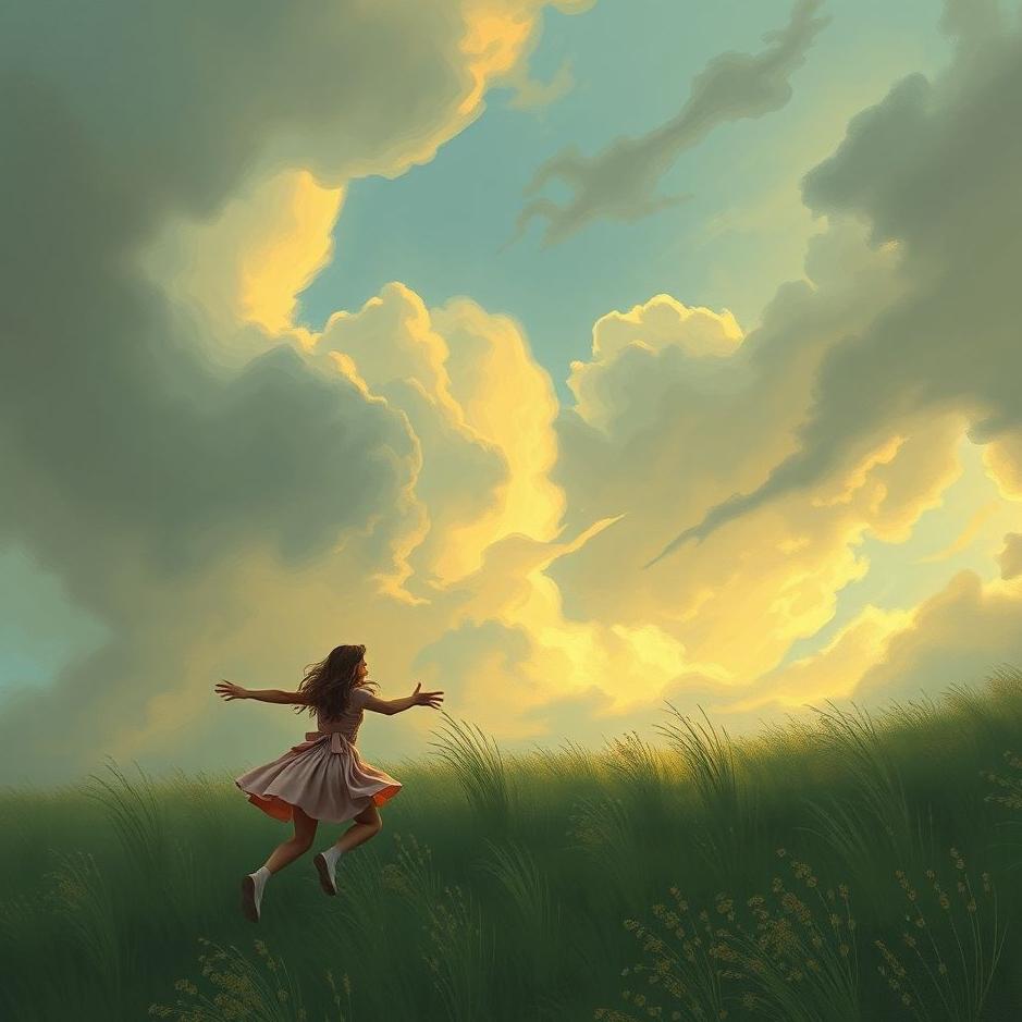 Dream : Catching a girl who runs away in a dream