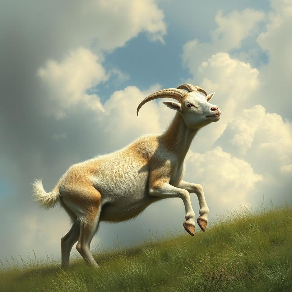 Dream : Catching a goat in a dream